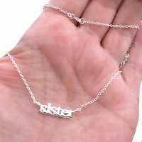 Ketting voor Zussen 925 zilver -sister-