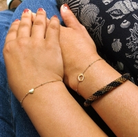 Armband Hart uit Hart voor Sisters