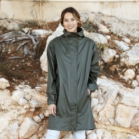 Regenjas Marina Long Rainjacket Green