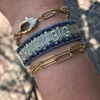 Touw armband DREAM BIG- By Jam