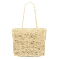 Strandtas Flower Off-White