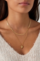 Ketting Heartfelt layers - goud