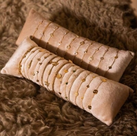 Armband goud met Bloemen met strass - By Jam